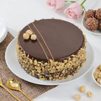 Chocolate Hazelnut Crunch Cake