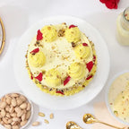 Rasmalai Burst Cake