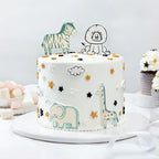 Whimsical Animal-Themed Cake
